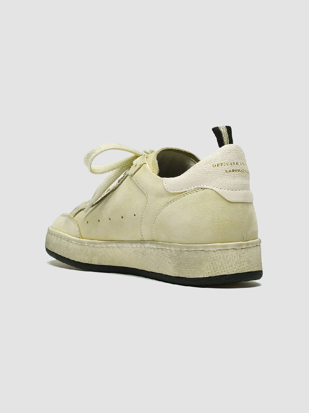 Officine Creative MAGIC 102 Sneakers In Camoscio E Pelle Beige