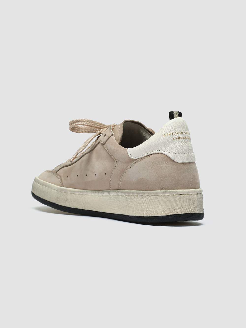 Officine Creative MAGIC 102 Sneakers In Pelle E Camoscio Marrone