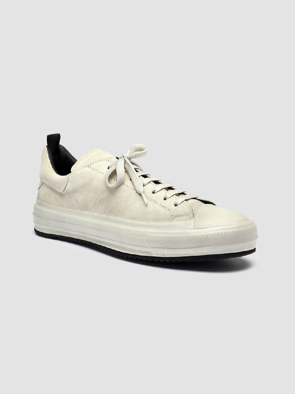 Officine Creative MES 009 Sneakers In Pelle Scamosciata Grigia