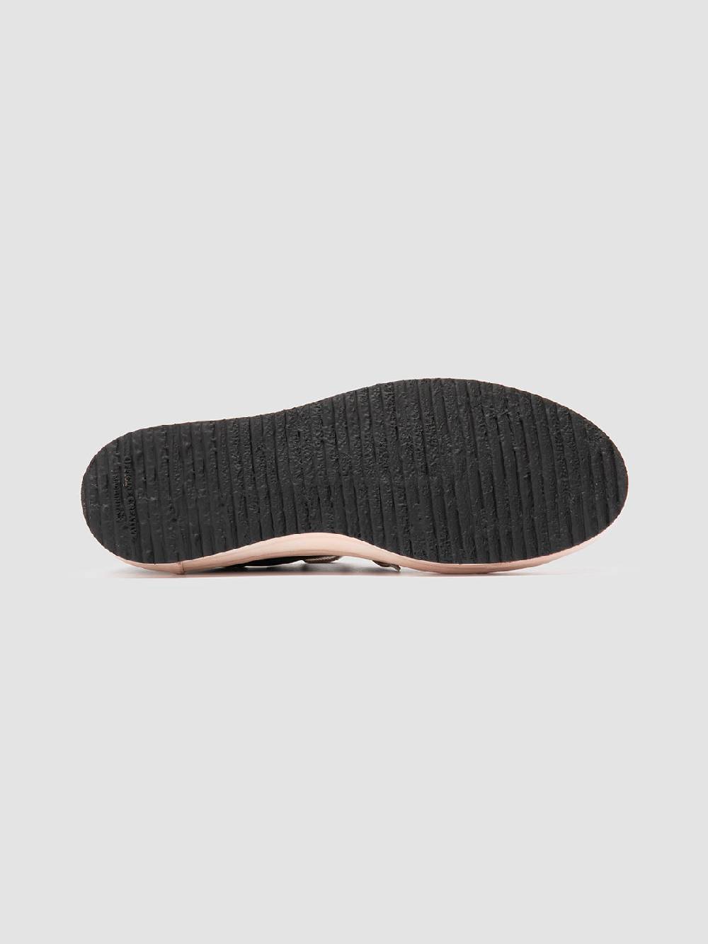 Officine Creative MES DD 001 Sneaker Basse In Pelle Marrone