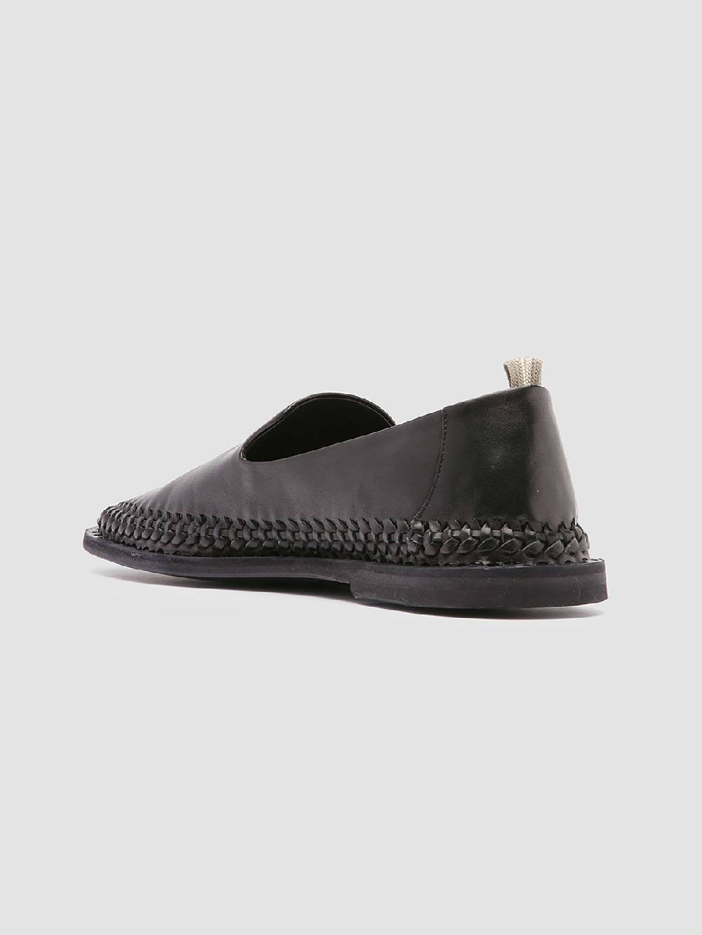 Officine Creative MILES 002 Mocassini In Nappa Nera
