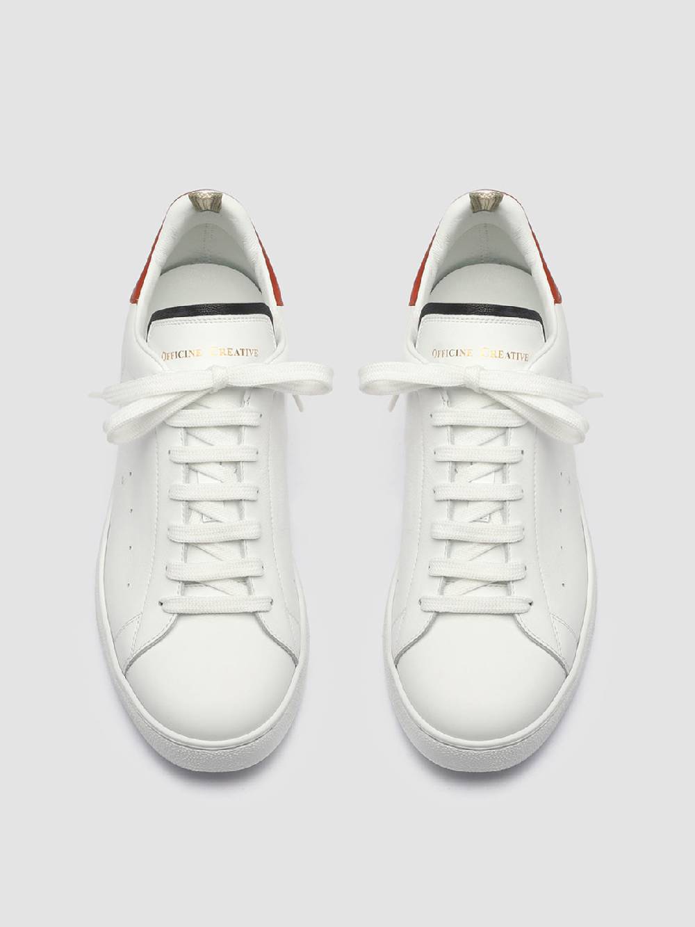 Officine Creative MOVER 005 Sneakers In Pelle Bianca