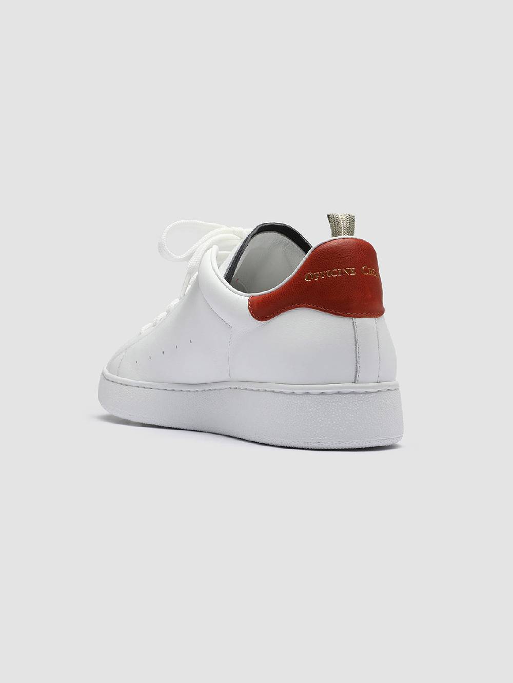 Officine Creative MOVER 005 Sneakers In Pelle Bianca