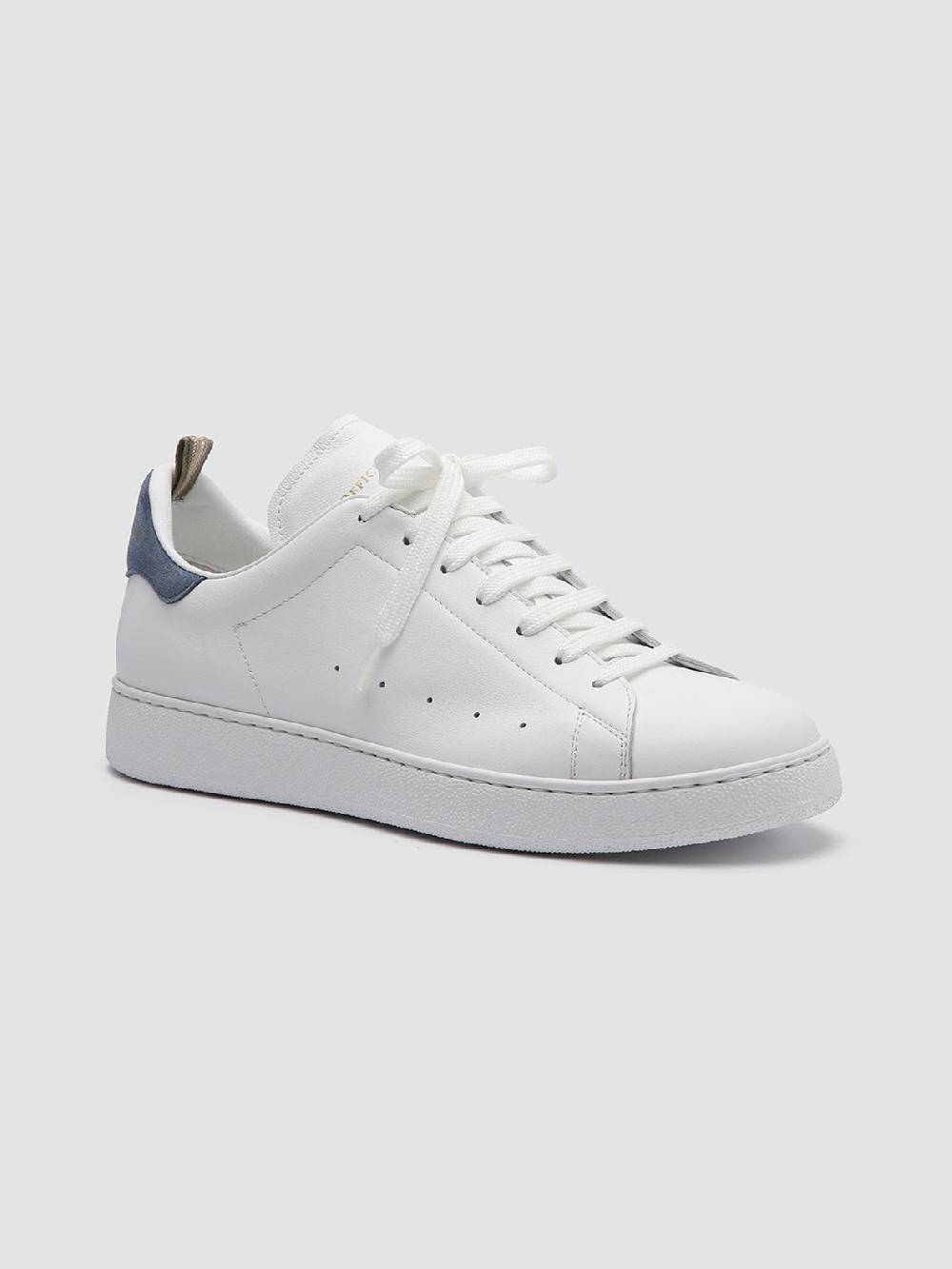 Officine Creative MOWER 002 Sneakers In Pelle Bianca