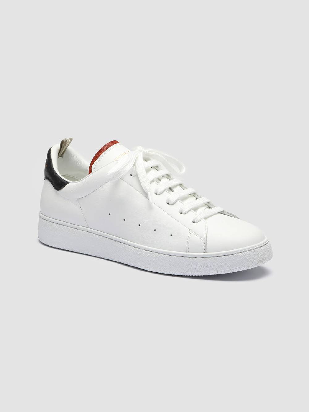 Officine Creative MOWER 005 Sneakers In Pelle Bianca