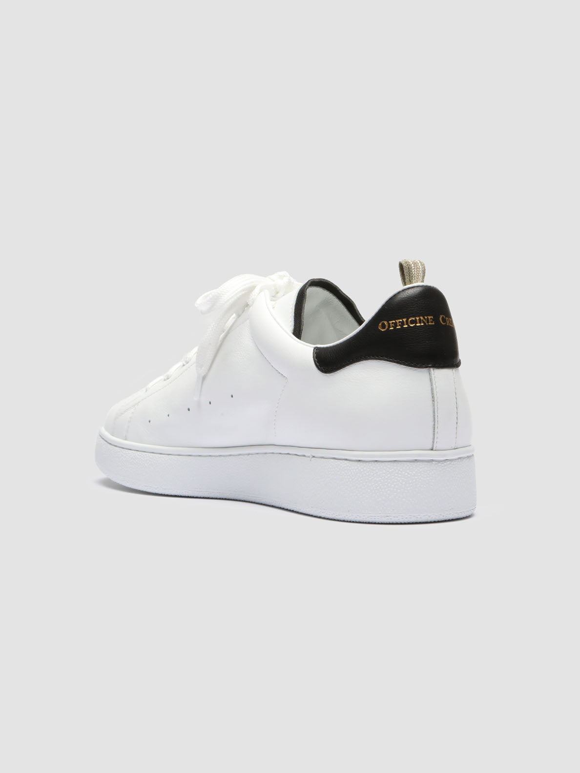 Officine Creative MOWER 005 Sneakers In Pelle Bianca