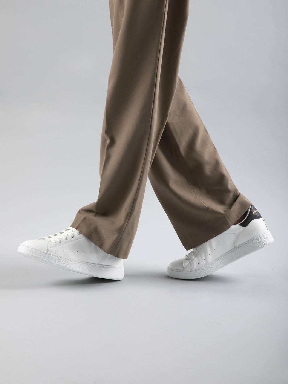 Officine Creative MOWER 005 Sneakers In Pelle Bianca