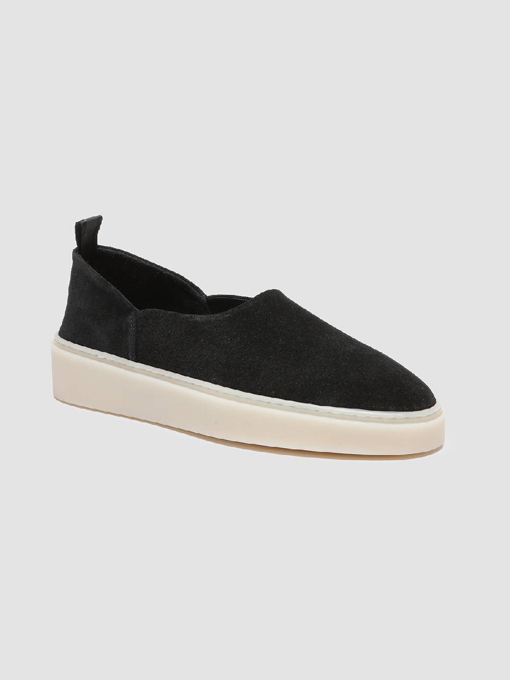 Officine Creative MUSKRAT 101 Sneaker In Pelle Scamosciata Nera