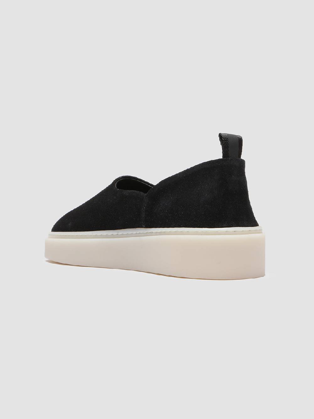 Officine Creative MUSKRAT 101 Sneaker In Pelle Scamosciata Nera