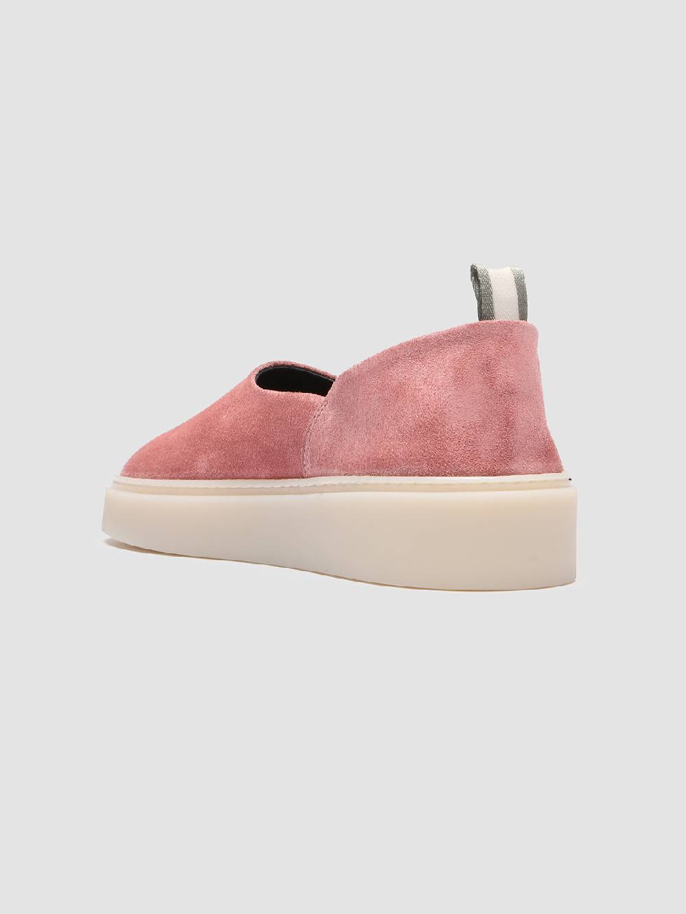 Officine Creative MUSKRAT 101 Sneaker In Pelle Scamosciata Rosa