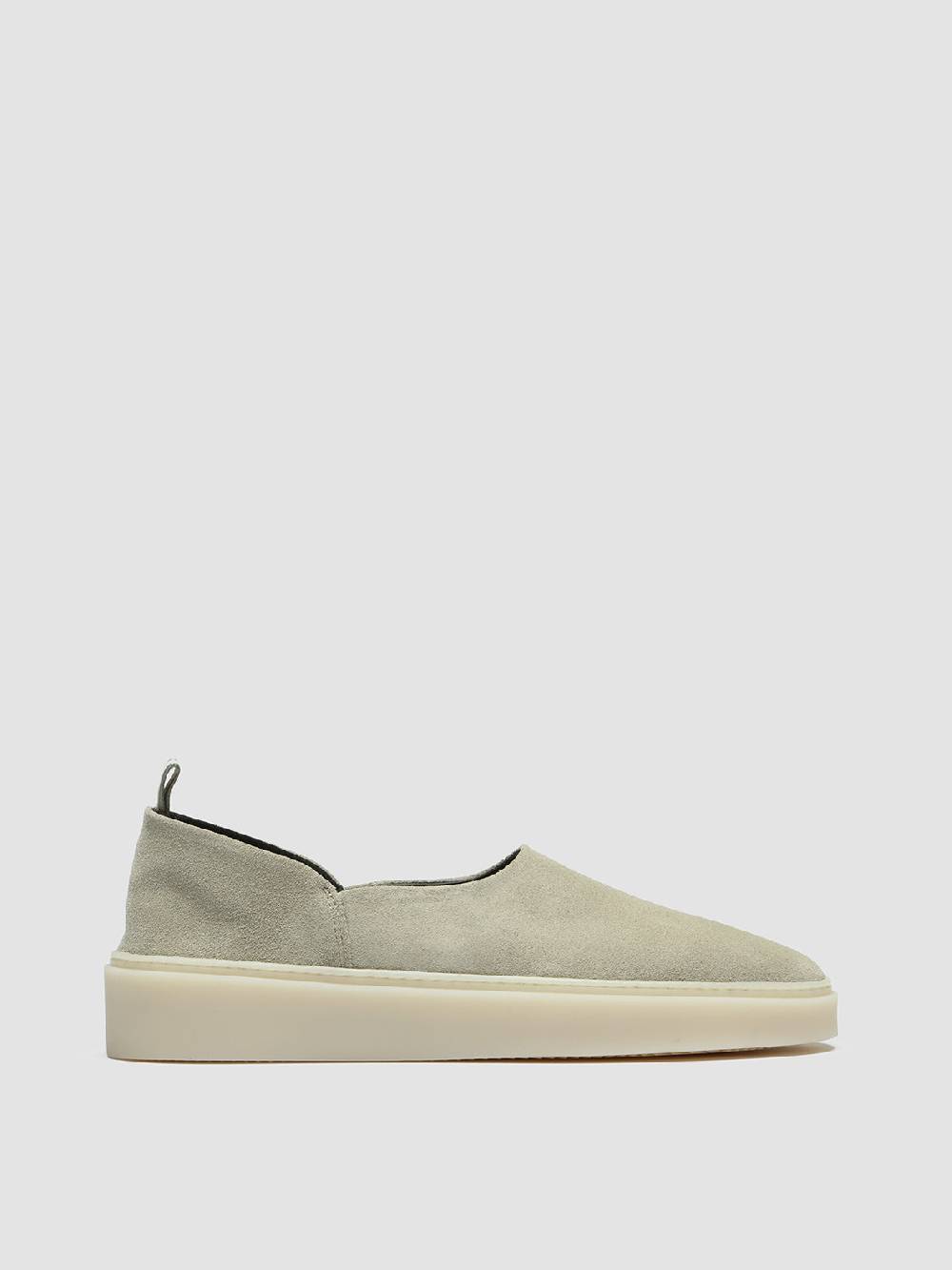 Officine Creative MUSKRAT 101 Sneaker in Pelle Scamosciata Tortora