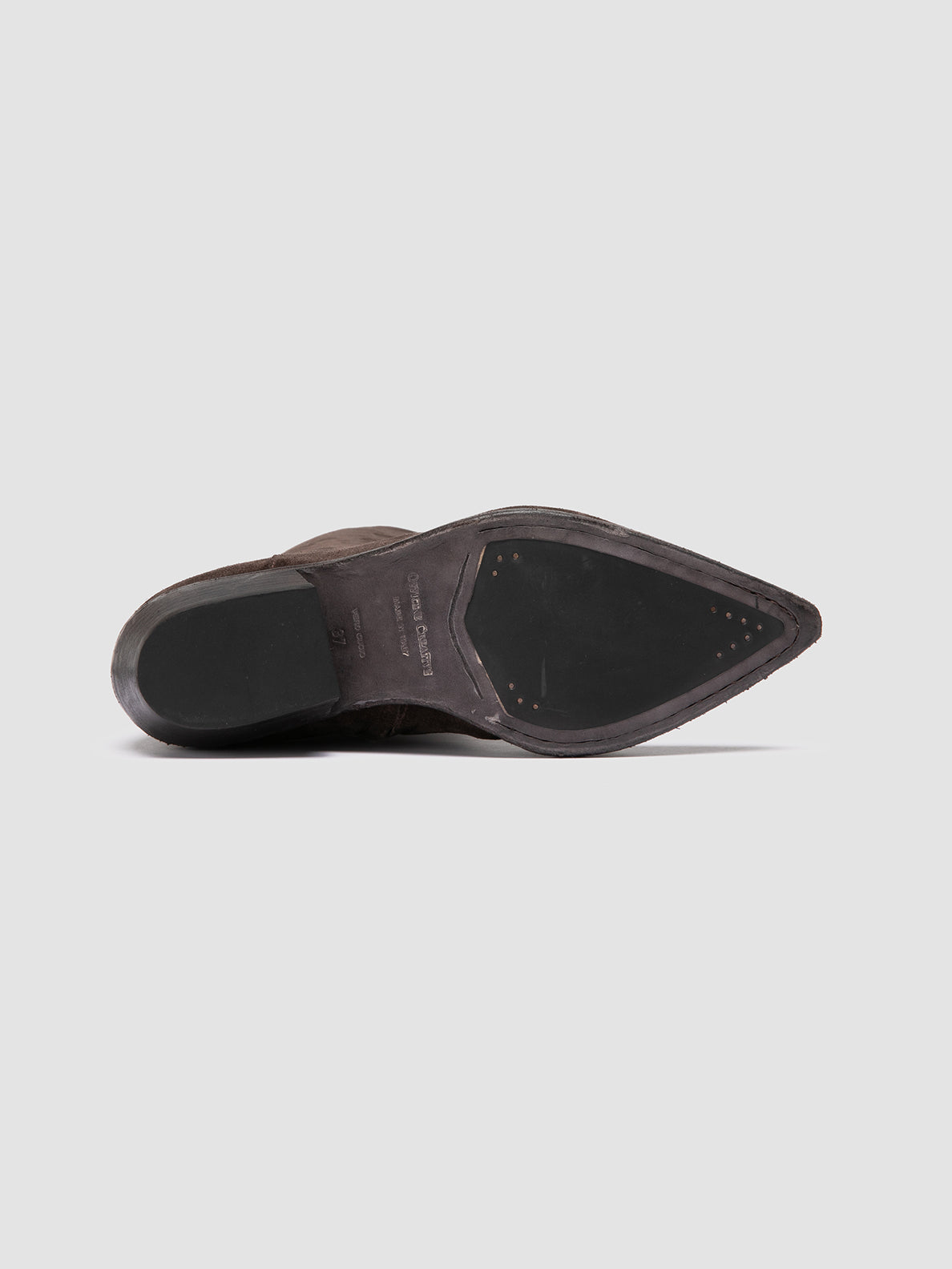 Officine Creative NOELIE DD 104 Stivali Pull-On In Pelle Scamosciata Marrone