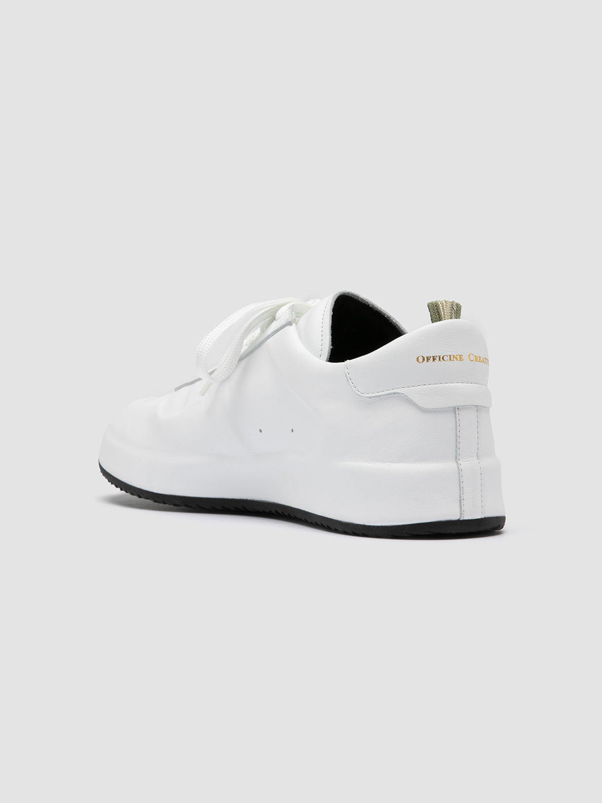 Officine Creative ACE 010 Sneakers In Pelle Bianca