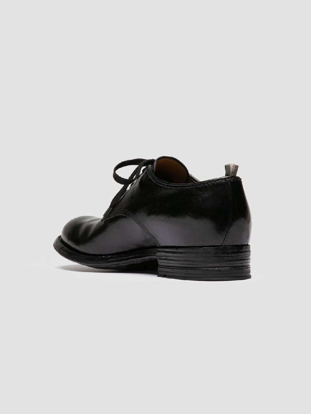 Officine Creative ADMIRAL 001 Derby In Pelle Nera