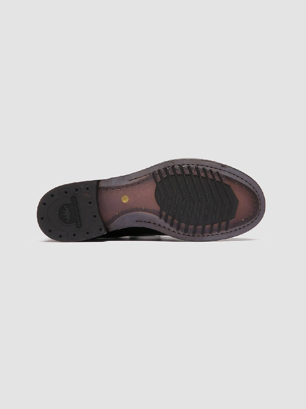 Officine Creative ADMIRAL 001 Derby In Pelle Nera