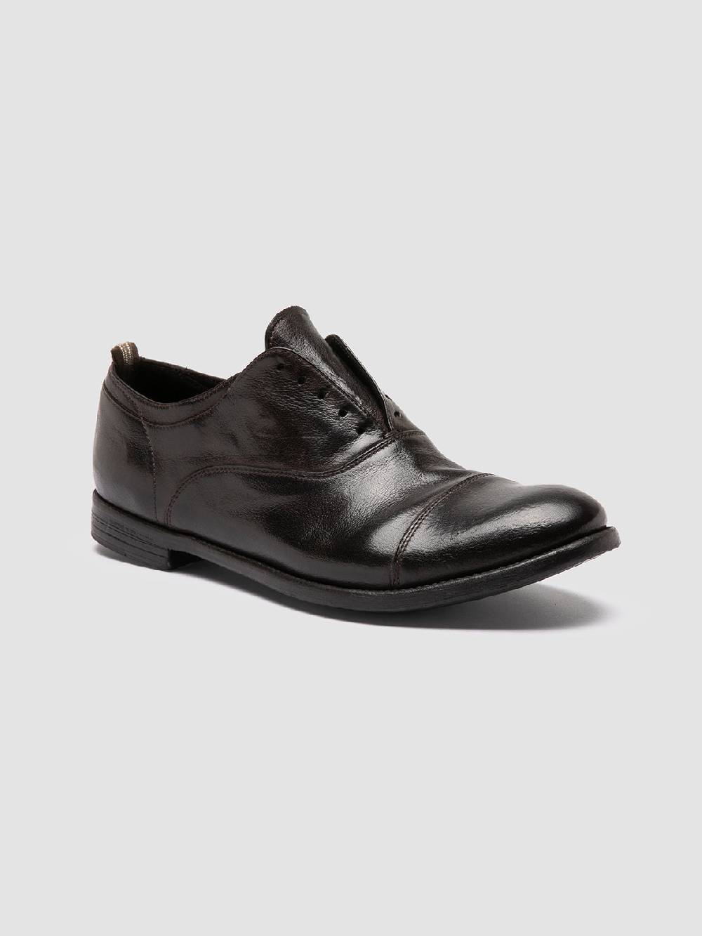 Officine Creative ARC 501 Oxford In Pelle Marrone