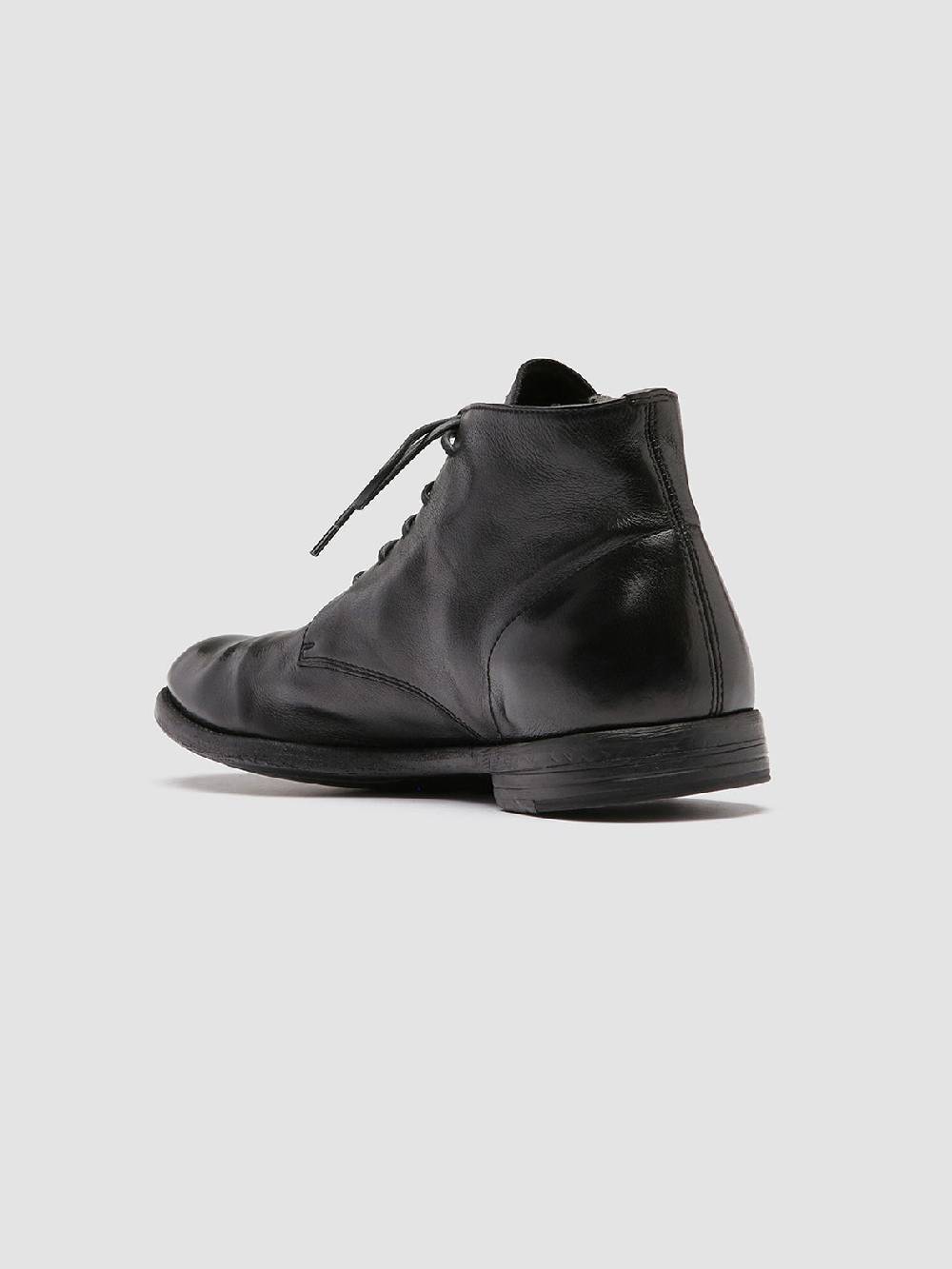 Officine Creative ARC 513 Stivaletti In Pelle Nera