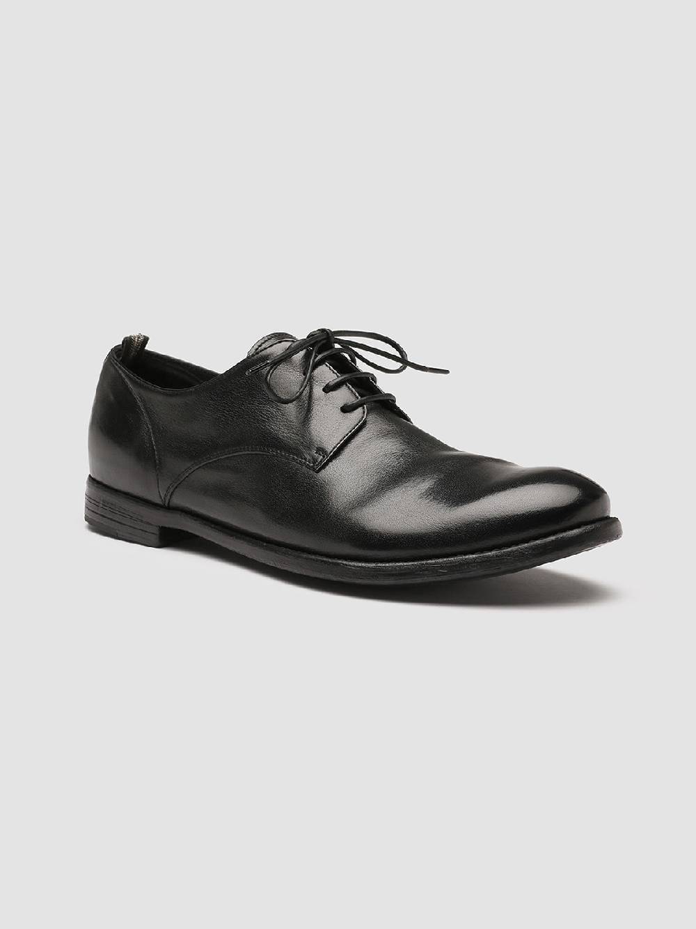 Officine Creative ARC 515 Derby In Pelle Nera