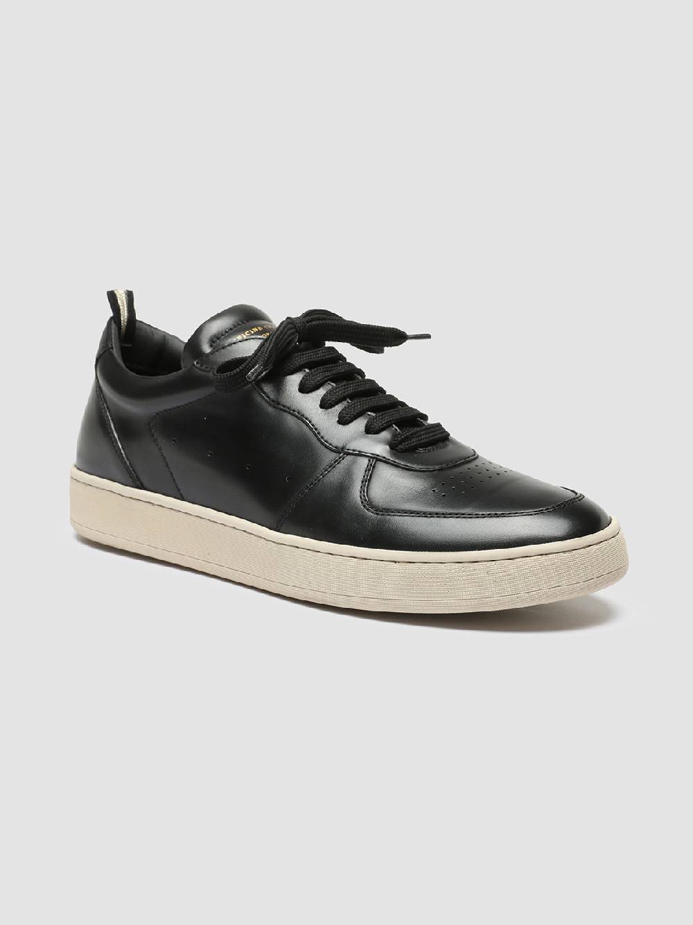 Officine Creative ASSET 001 Sneakers In Pelle Nera