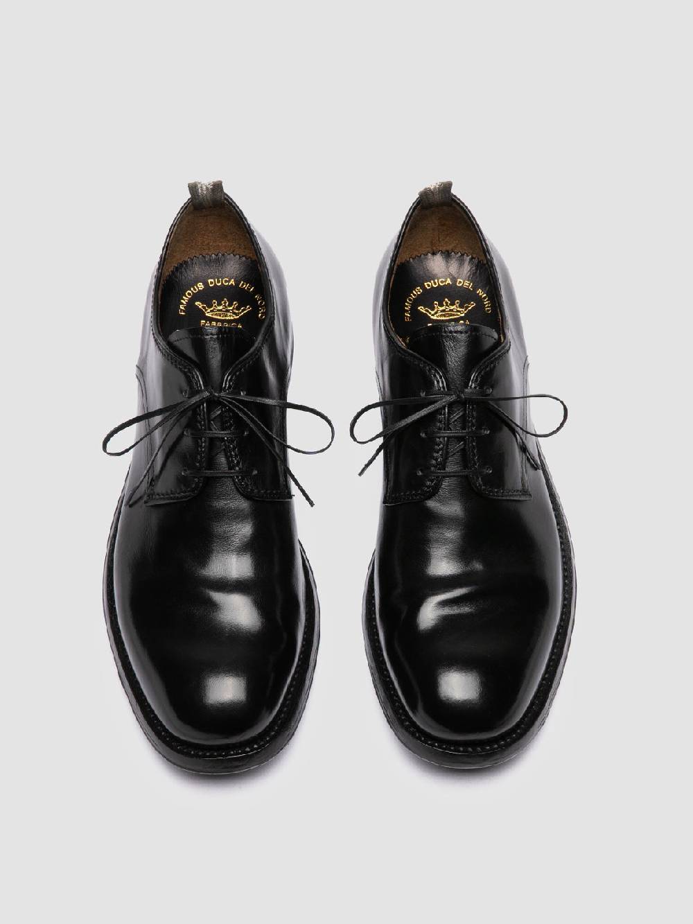 Officine Creative BALANCE 019 Derby In Pelle Nera