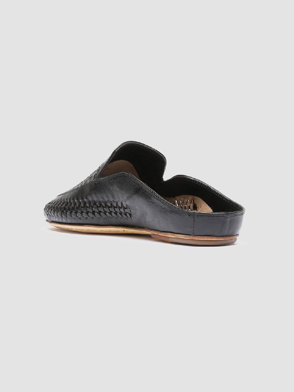 Officine Creative BESSIE 008 Sabot In Pelle Nera