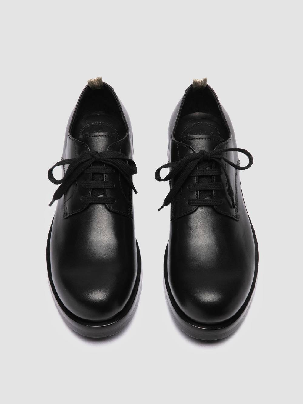 Officine Creative BULLA 001 Derby In Pelle Nera
