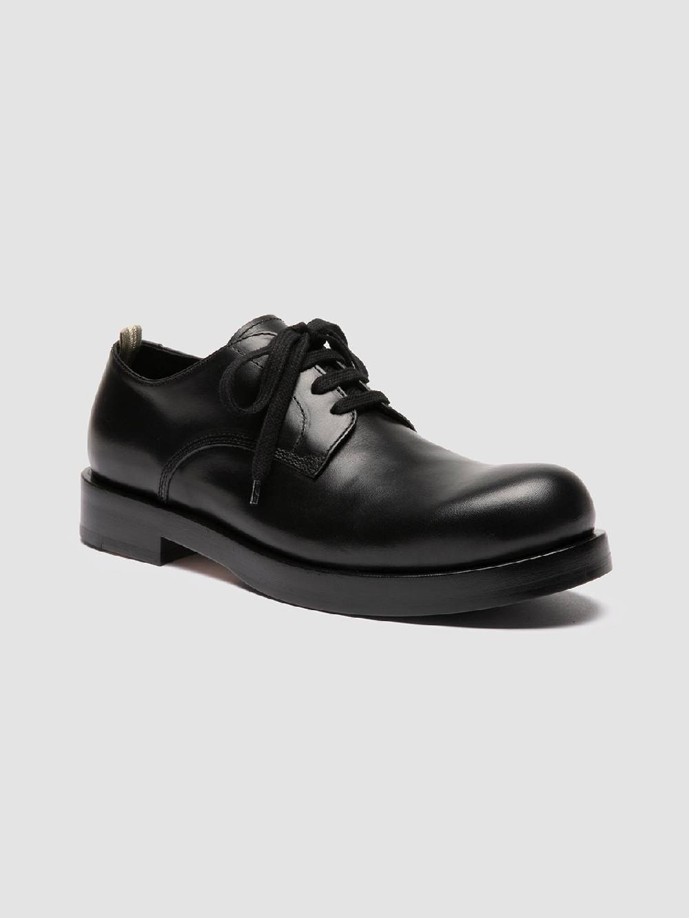 Officine Creative BULLA 001 Derby In Pelle Nera