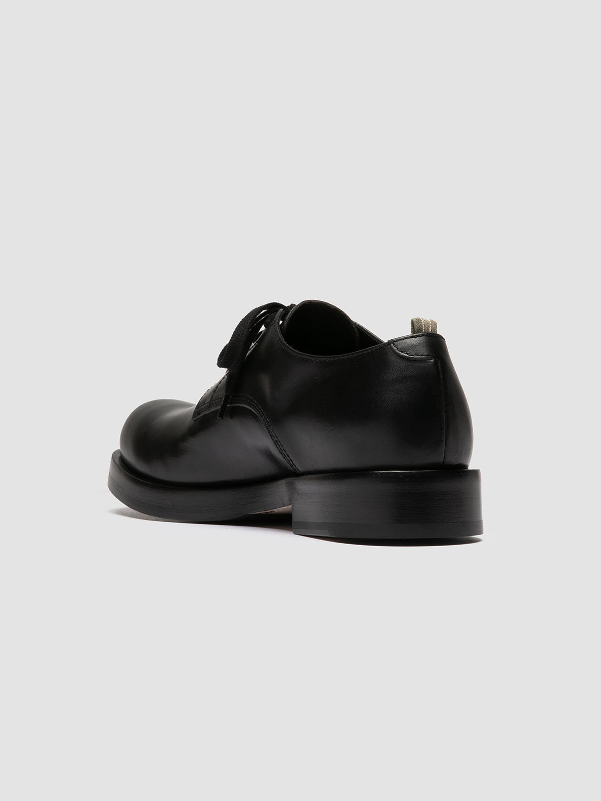 Officine Creative BULLA 001 Derby In Pelle Nera