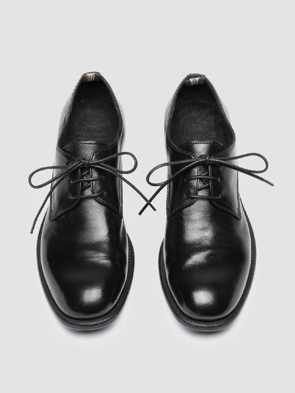 Officine Creative CALIXTE 068 Derby In Pelle Nera