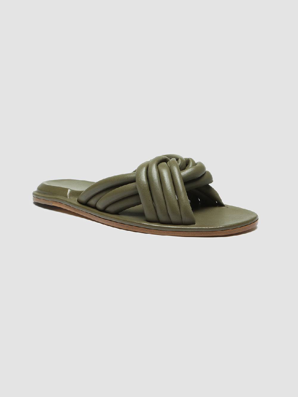 Officine Creative CYBILLE 004 Slide In Pelle Verde