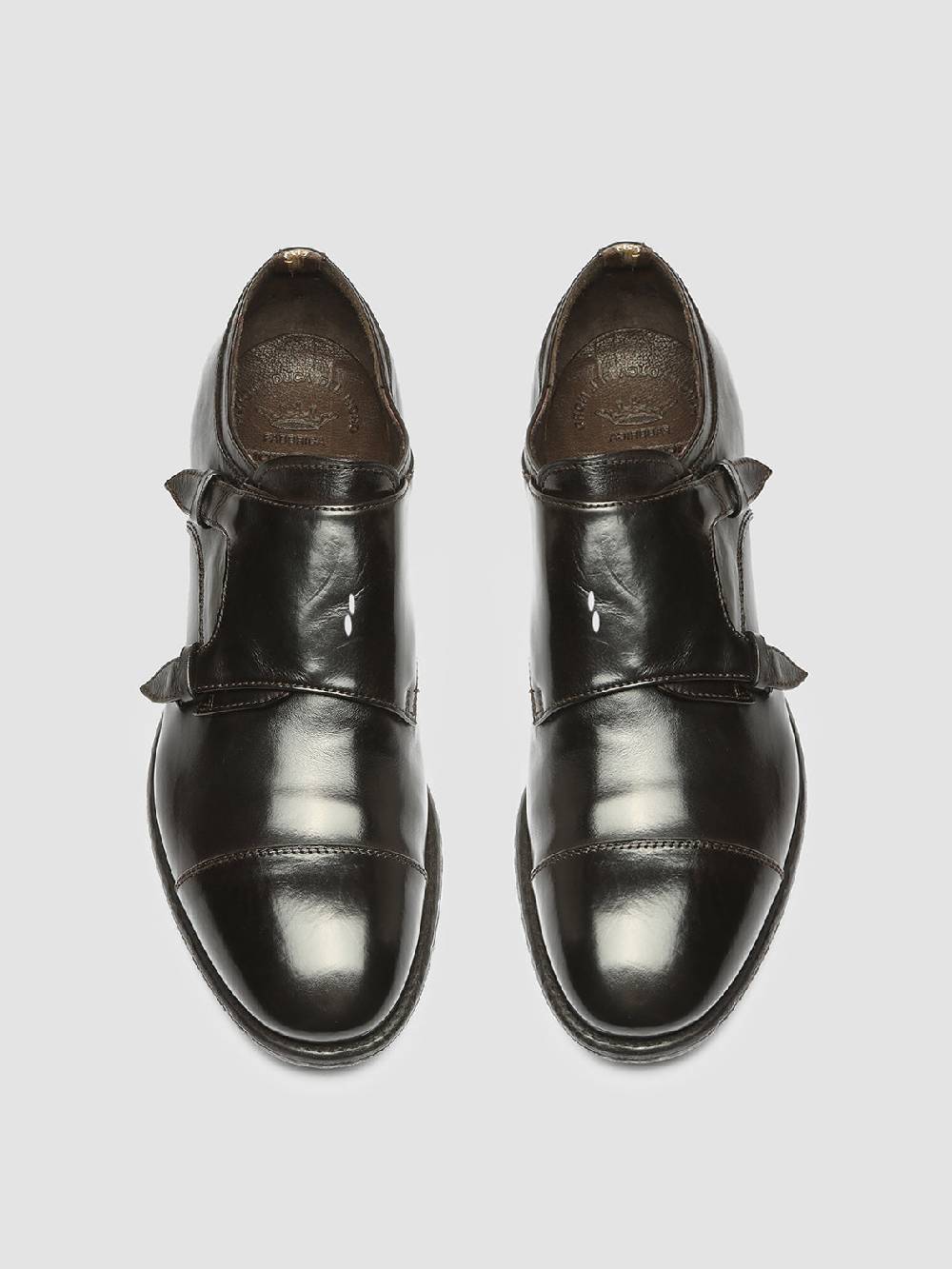 Officine Creative EMORY 017 Derby In Pelle Marrone