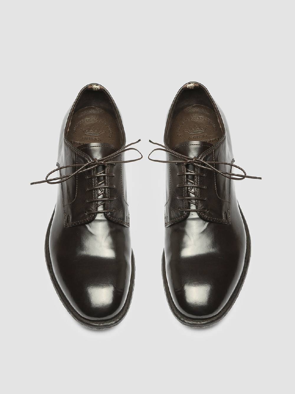 Officine Creative EMORY 022 Derby In Pelle Marrone