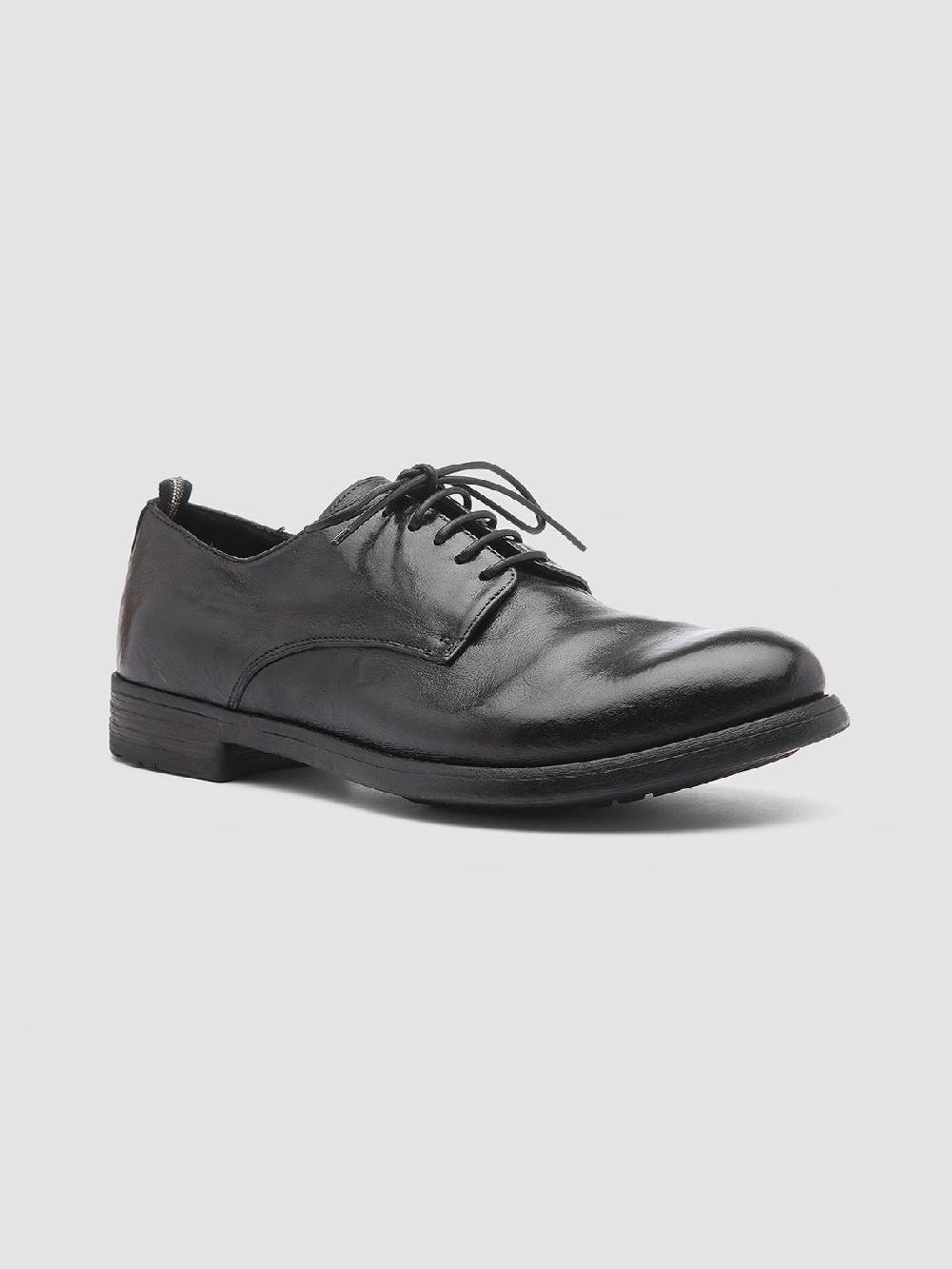 Officine Creative HIVE 008 Derby In Pelle Nera