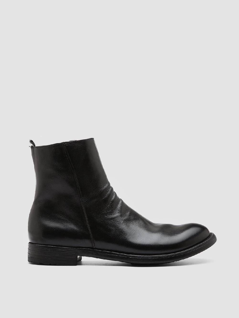 Officine Creative HIVE 010 Stivali in Pelle Nera
