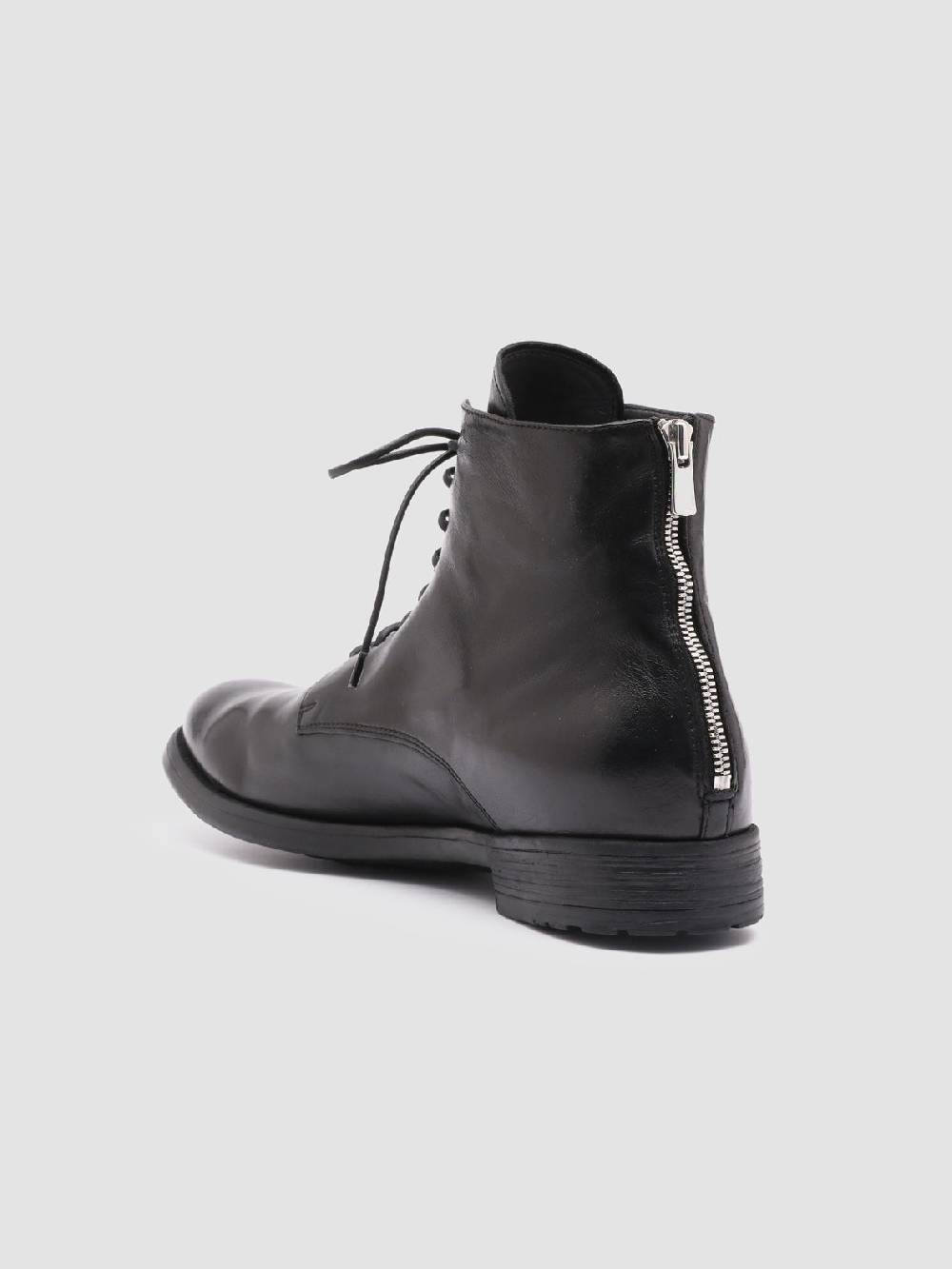 Officine Creative HIVE 016 Stivali In Pelle Nera