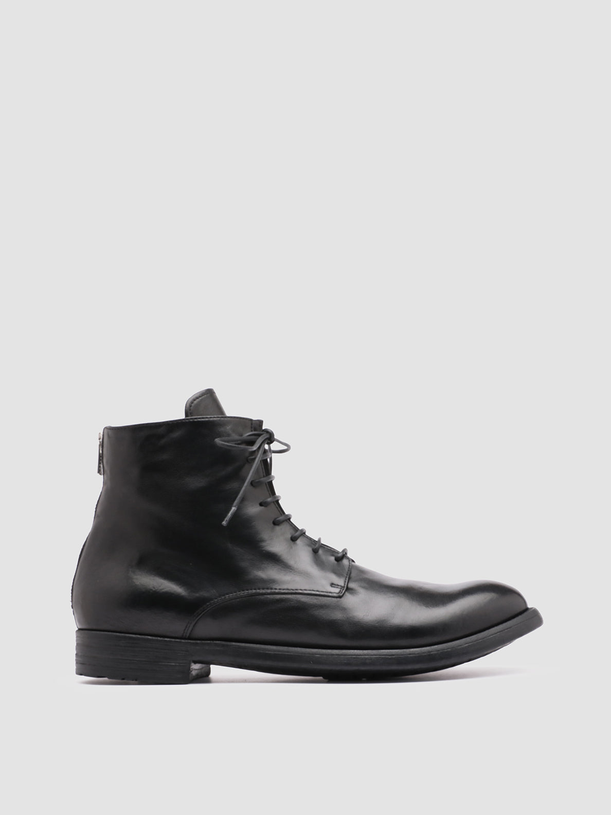 Officine Creative HIVE 016 Stivali in Pelle Nera