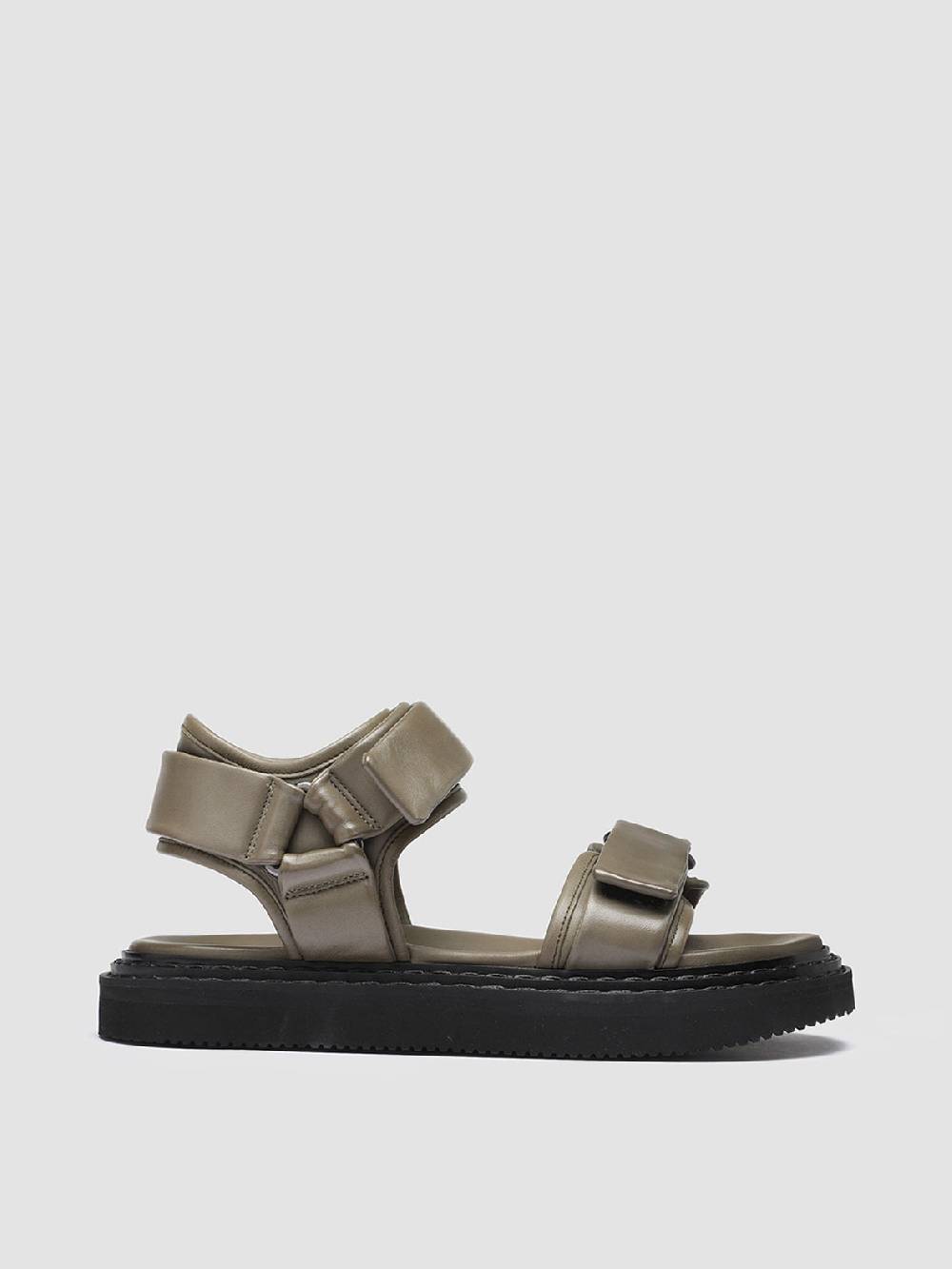 Officine Creative IOS 002 Sandali in Pelle Verde