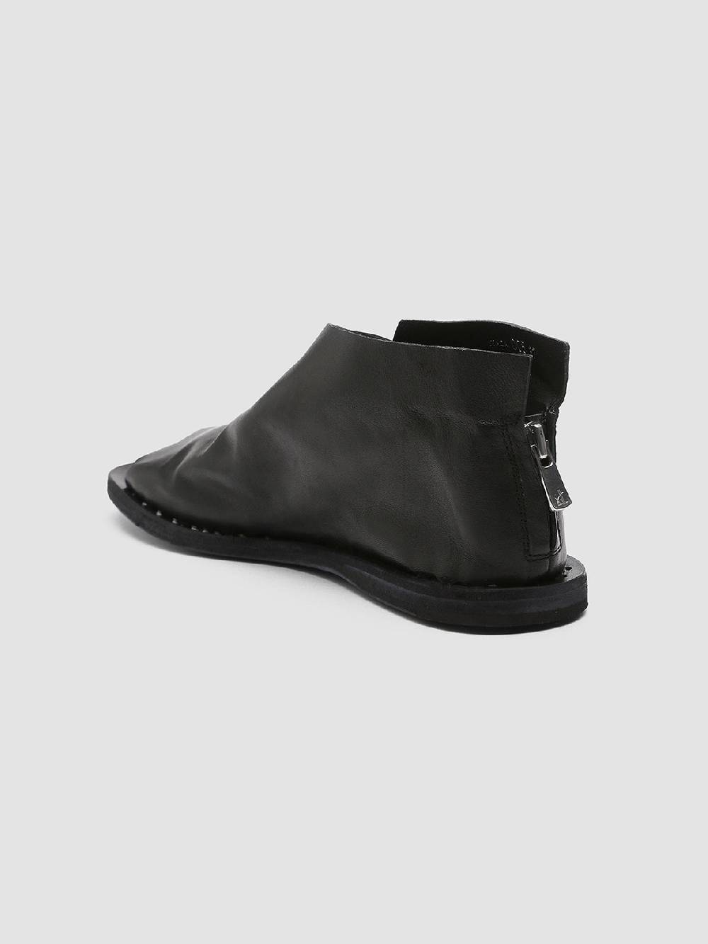 Officine Creative ITACA 005 Sandali In Pelle Nera