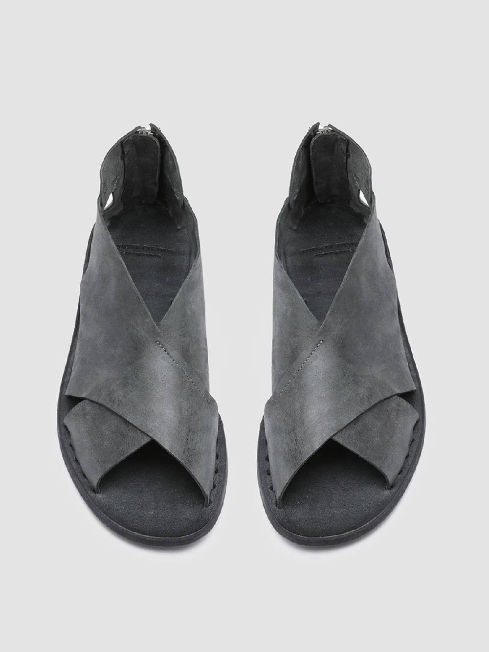 Officine Creative ITACA 026 Sandali In Pelle Nera