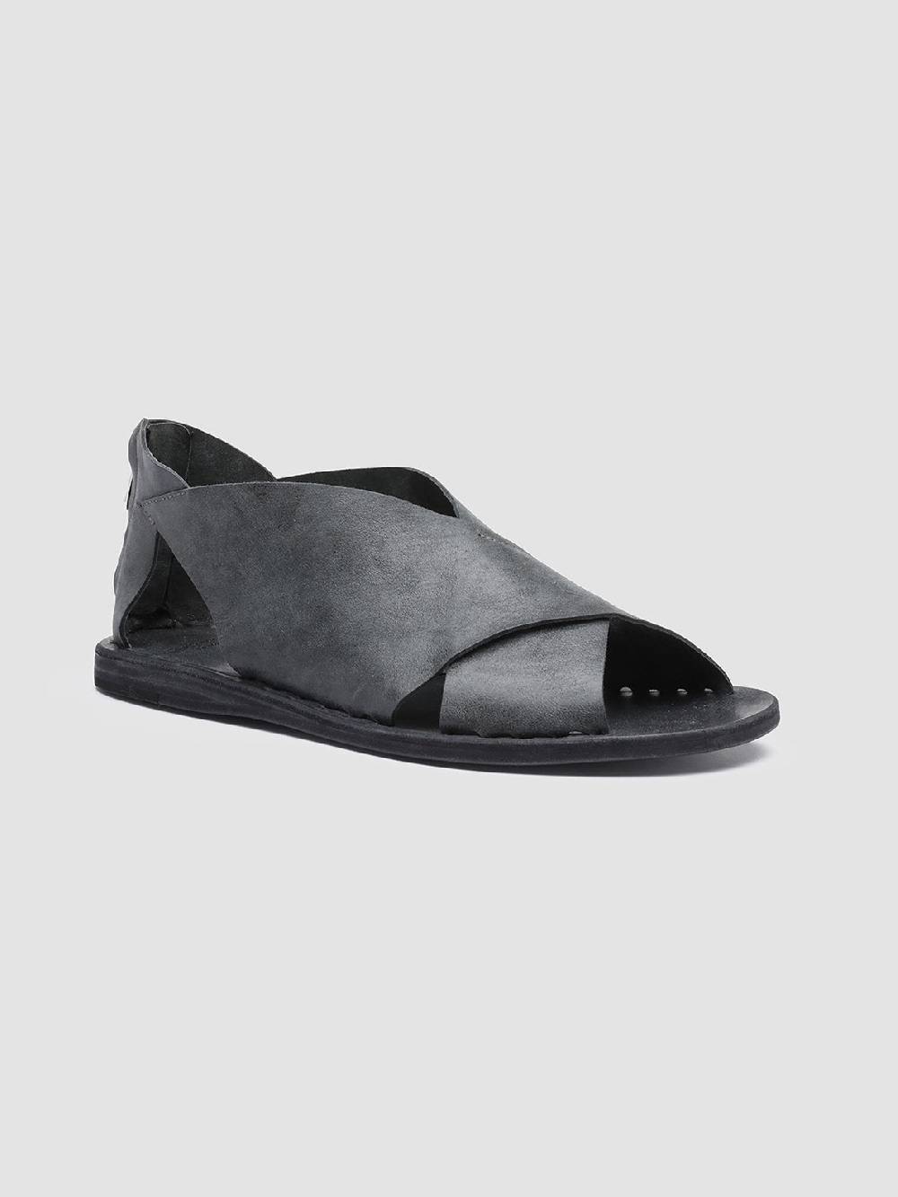 Officine Creative ITACA 026 Sandali In Pelle Nera