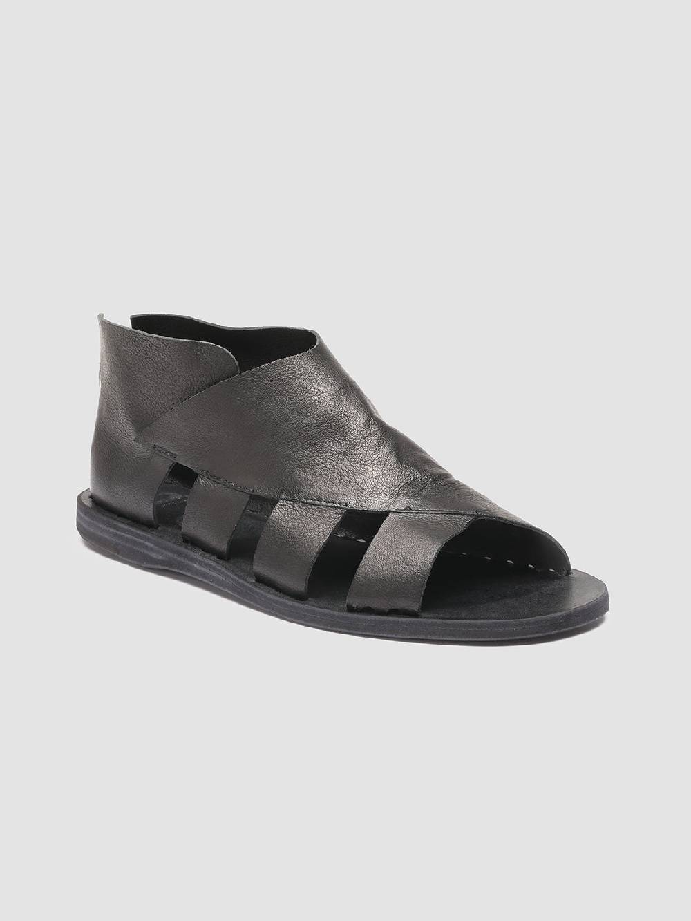 Officine Creative ITACA 032 Sandali In Pelle Nera