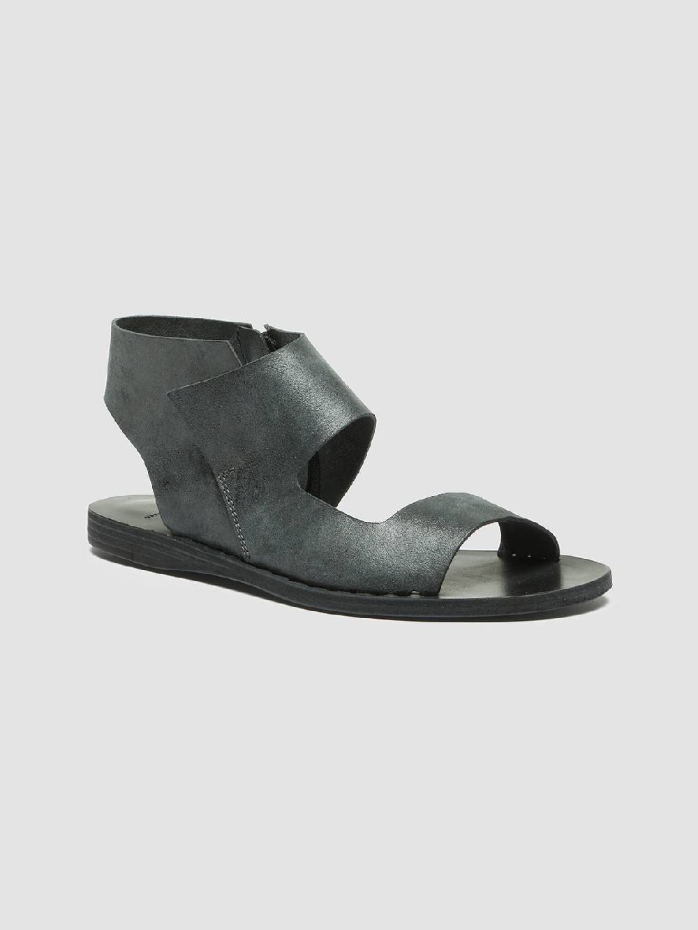 Officine Creative ITACA 039 Sandali In Pelle Nera