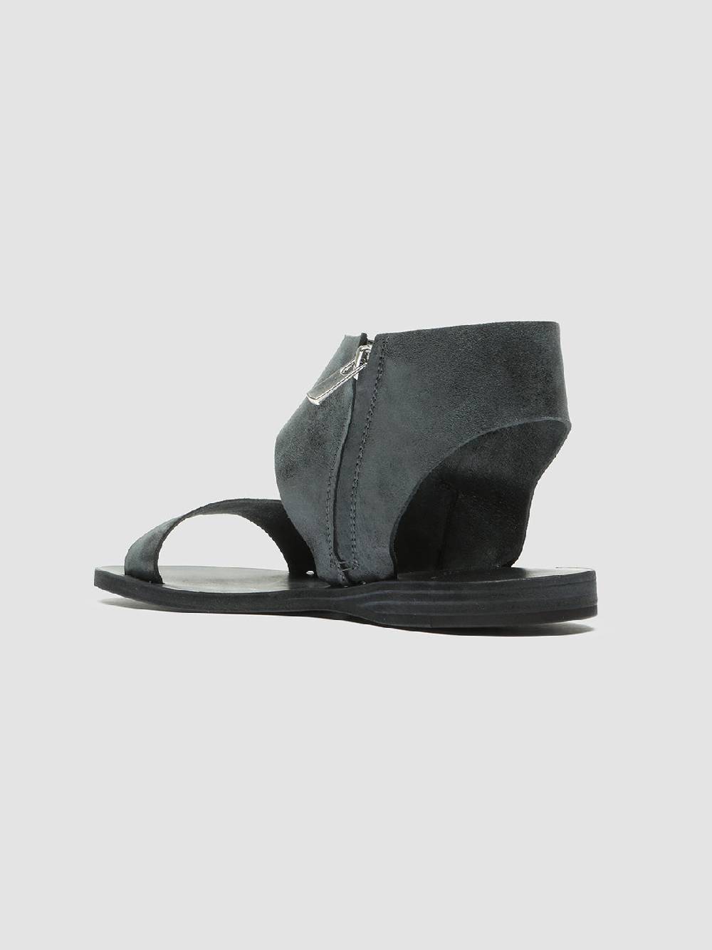 Officine Creative ITACA 039 Sandali In Pelle Nera