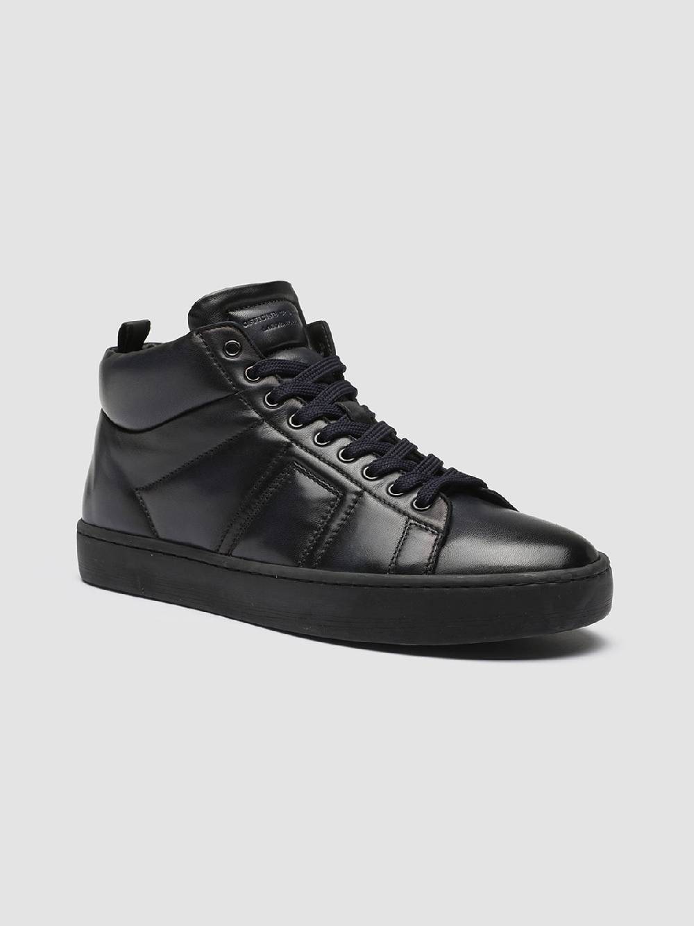 Officine Creative KILIM 002 Sneaker In Pelle Blu