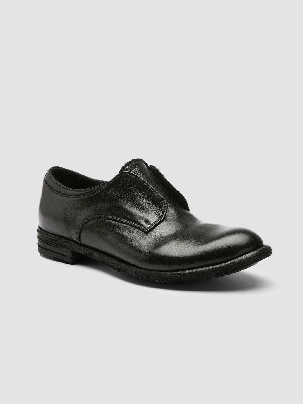 Officine Creative LEXIKON 012 Derby In Pelle Nera