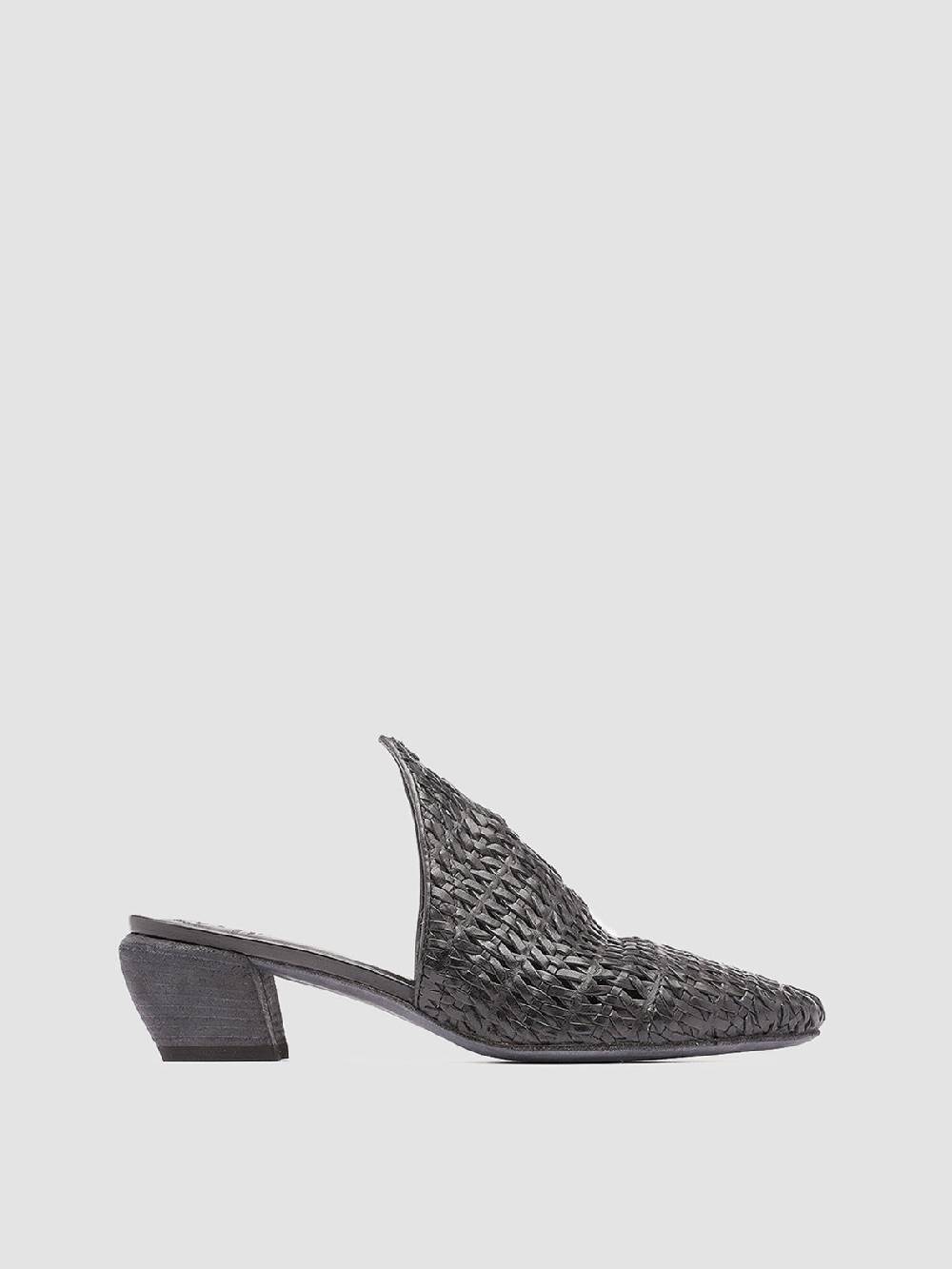 Officine Creative SALLY 007 Sandali in Pelle Nera