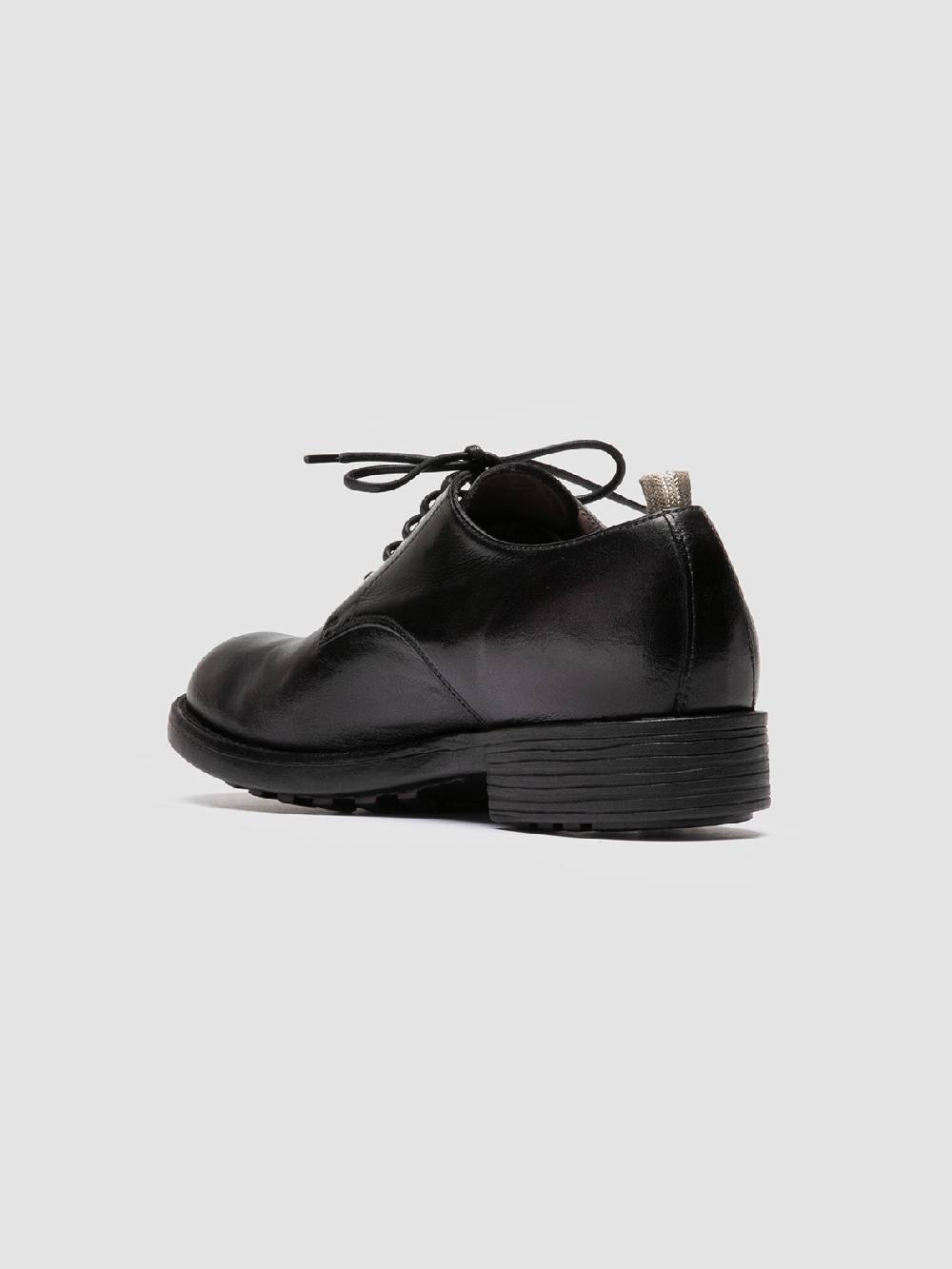 Officine Creative SERGEANT 101 Derby In Pelle Nera