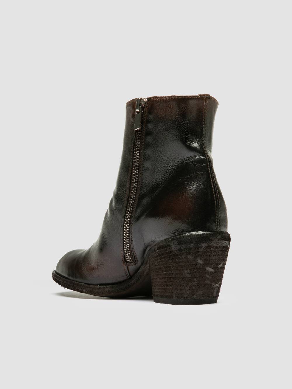 Officine Creative SYDNE 008 Brown Leather Boots