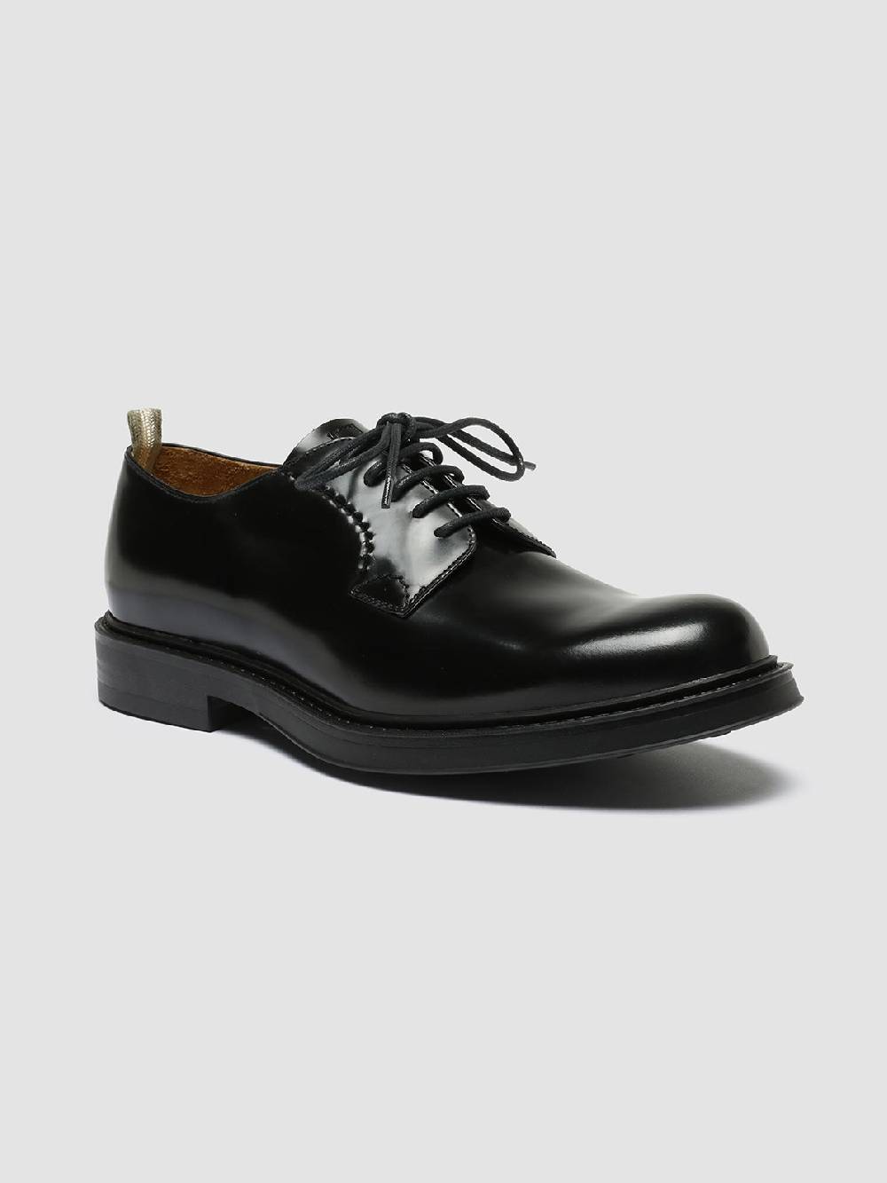 Officine Creative UNIFORM 003 Derby In Pelle Nera