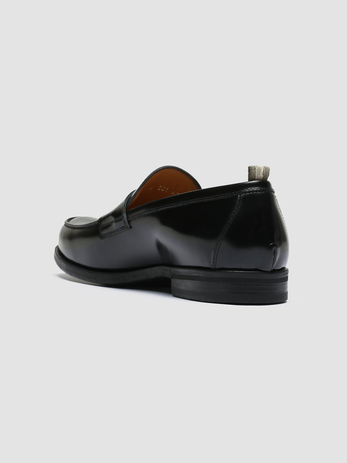Officine Creative VINE 001 Mocassini In Pelle Nera